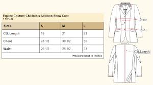 equine couture childrens addison show coat