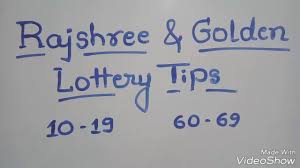 Rajshree Golden Lottery Tips