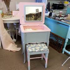 Old Sewing Cabinet Made Into A Vanity Sewing Table Repurpose Old Sewing Cabinet Sewing Cabinet