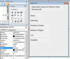 User Interface Design Using A Userform In Excel 2007 And Excel 2010 User Interface User Interface Design Excel
