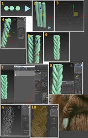 Artstation Warrior Darf Making Of Ale Barbosa Zbrush Tutorial Zbrush Hair Blender Tutorial
