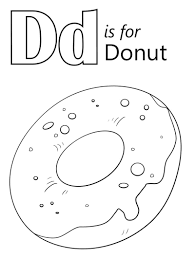Visit coloring pages, alphabet for additional resources. Donut Letter D Coloring Page Free Printable Coloring Pages For Kids