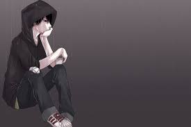 87 sad anime wallpapers on wallpaperplay. Sad Anime Boy Wallpaper Wallpapertag