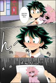 Mina X Deku - My Hero Academia  Boku No Hero Academia Hentai Doujinshi