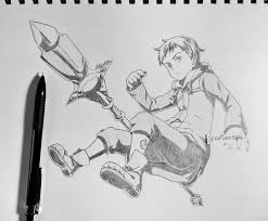 The seven deadly sins (manga). King From Seven Deadly Sins Work In Progress Follow Me Artensya Seven Deadly Sins Anime Seven Deadly Sins King Drawing