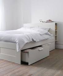 Brimnes Bed Frame With Storage White Queen Ikea In 2021 Ikea Bed Bed Frame With Storage Bedroom Sets For Sale