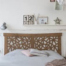 tete de lit en bois de teck 210 cm mobilier pour chambre tikamoon headboards for beds bed headrest headboard