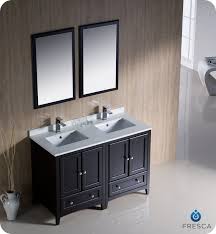 Despite the name, the 72 inch double sink bathroom vanity isn't only for beauty. Fresca Fvn20 2424es Oxford 48 Traditional Double Sink Bathroom Vanity In Espresso Faucets Mosaic Kitchen Supplies Bathroom Supplies And Much More At The Lowerst Rates