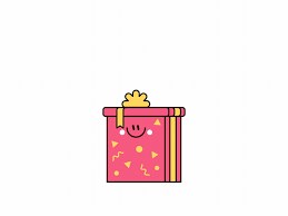 Gift Card Animated Gift Present Illustration Gift Cartoon