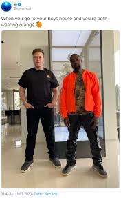 Seeking for free kanye west png png images? Kanye West And Elon Musk Standing Know Your Meme