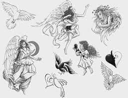 Moreover, they can be created in a number of styles. Angel Tattoos Designs Lilostyle Baby Angel Tattoo Angel Tattoo For Women Angel Tattoo Designs