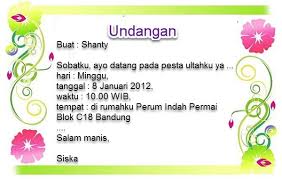 Because you shared our lives, by your friendship and love. 1020 Contoh Undangan Informal Dalam Bahasa Inggris Brainly Terbaik Contoh Undangan