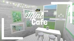 Look at this page for all the active and available fastest updated bloxburg codes 2021. Roblox Bloxburg The Mint Cafe Youtube