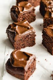 And the frosting has sweet potato! Healthy Chocolate Zucchini Cake Crumb Top Baking