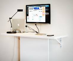 The desk lacks 'depth', meaning that if you put the keyboard in front of the monitor, the monitor is too close to your eyes. 15 Diy Computer Desk Ideas Tutorials For Home Office Hative