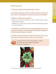 Catálogo de libros de educación básica. Respeto Y Buen Trato Bloque I Leccion 4 Apoyo Primaria