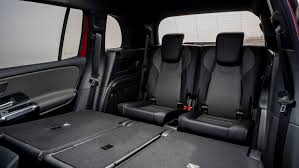56.7 cubic feet with all rear seats folded, 24 cubic feet with the second row in use, and 5.1 cubic feet with all seats in use. Mercedes Benz Glb 2021 Review Seven S Heaven Car Magazine