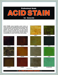 acid stain