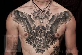 Gallery For Gomitry Thomas Hooper Tattoo Tattoos Chest Piece Tattoos Chest Tattoo