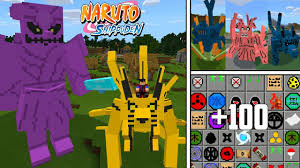 Maybe you would like to learn more about one of these? Saiu Melhor Addon De Naruto Que Da Pra Subir Na Kyuubi Com 100 Jutsus Para O Minecraft Pe Youtube