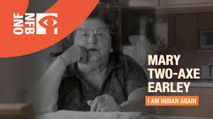 I was a teenager when mary passed away in 1996, too young to fully grasp the impact she had on people's lives across canada. Mary Two Axe Earley I Am Indian Again Trailer 01m40s Youtube