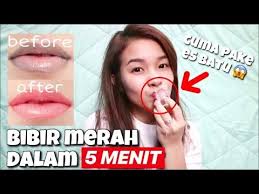 Cara Cepat Memerahkan Bibir Yang Hitam Secara Alami Youtube Bibir Produk Perawatan Kulit Perawatan Bibir