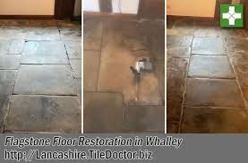 This Flagstone Floor Was Under Water In 2015 Due To A Flood That Affected The Beautiful Village Of Whalley Resulting In 2020 Flagstone Flooring Flagstone Flood Damage