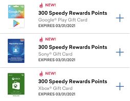 Check spelling or type a new query. Expired Speedway App Buy 10 Select Gift Cards Earn 300 Bonus Points Google Play Xbox More Gc Galore