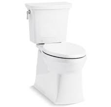 Kohler K 3814 0 Corbelle 1 28 Gpf Comfort Height Build Com In 2021 Two Piece Toilets Kohler Toilet
