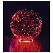 Unlit, its silvery surface reflects everything around it. Lighted Mercury Glass Sphere 8 Or 5 Ball In Red Battery Operated 11 Reviews 4 36364 Stars Acorn Hr9916