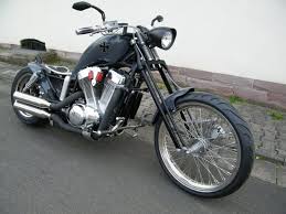 Springer Gabel Einbaufertig Vs 1400 Intruder Mit Tuv Motorrad Chopper Motorrad Tuning