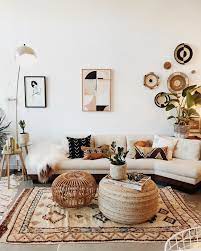When i think of boho chic decor, i think easy, breezy, casual, artistic, worldly and colorful. Interior Boho Design Living Room Home Decor A Mix Of Mid Century Modern Bohemian And Industrial Interior Style Living Decor Home Decor Rooms Home Decor