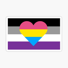 This emoticon can be sent using the following methods: Sticker Panromantic Asexual Redbubble