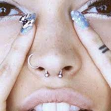 The 30 Most Beautiful And Breathtaking Face Piercings Face Piercings Unique Body Piercings Nose Piercing Hoop