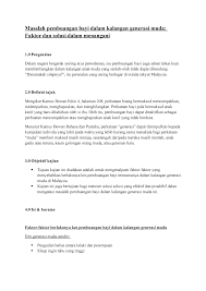 Bab.la is not responsible for their content. Draft Ctu Masalah Pembuangan Bayi Dalam Kalangan Generasi Muda Studocu
