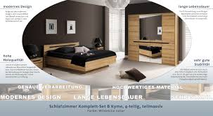 Wähle das boxspringbett, das dir am besten gefällt und dir den besten schlafkomfort schenkt. Schlafzimmer Komplett Set B Kyme 4 Teilig Teilmassiv Farbe Wildeiche Natur