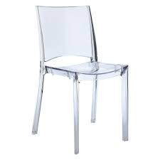 Verne Clear Plastic Stackable Dining Chair Buy Now At Habitat Uk Stackable Dining Chairs Dining Chairs Diy Diy Modern Furniture