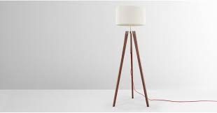Irvin Dark Stain Floor Lamp New Navy Made Com Lamp Natural Floor Lamps Floor Lamp