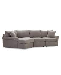 It features reversible for chaise on both sides and. Furniture Wedport 3 Pc Fabric Modular Sectional Sofa With Cuddler Created For Macy S Reviews Furniture Macy S