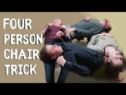 They are designed for use in most office spaces. Awesome Four Person Chair Trick Youtube
