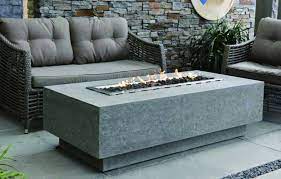 Enjoy the ambiance and warmth of the outdoor fire pits dancing flames in your backyard all year round. Elementi Fire Pits
