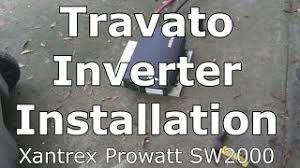 Includes 25 foot remote cable. Xantrex Prowatt Sw2000 Inverter Install Winnebago Travato Youtube