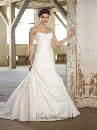 Strapless Sweetheart Ruched Bodice Simple Wedding Dresses Wedding Dresses Wedding Dresses Taffeta Sweetheart Bridal Gown