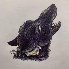Wishing You A Fantastic Shadow Wolf Wednesday Thank You To My Daughter Mia For The Shadow Wolf Drawing Wolfwednesda Shadow Wolf Wolf Love Wolf Art