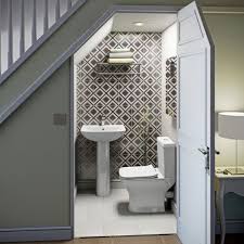 24 Powder Rooms And Laundries Under Stairs Digsdigs