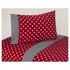 Black And White Polka Dot Bed Sheets White Red Sheet Set Queen Sweet Jojo Designs Polka Dot Bedding Ladybug Bedding Dots Sheets
