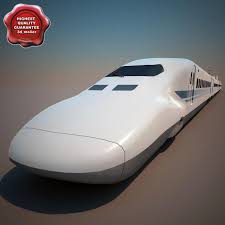 High Speed Train Shinkansen 700 Series 3d Model Ad Train Speed High Shinkansen Speed Training Train High Speed