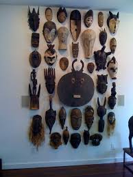 Face On The Wall African Home Decor African Inspired Decor African Masks