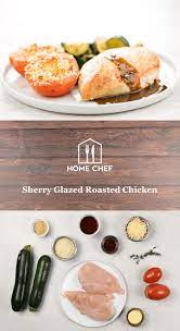 Sherry Glazed Roasted Chicken With Asiago Stuffed Tomatoes Recipe Roasted Chicken Cooking Recipes Food Allergies