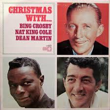 Christmas With Bing Crosby Nat King Cole Dean Martin Vinyl Record Album Lp  Joy to the World White Christmas Winter Wonderland O Holy Night